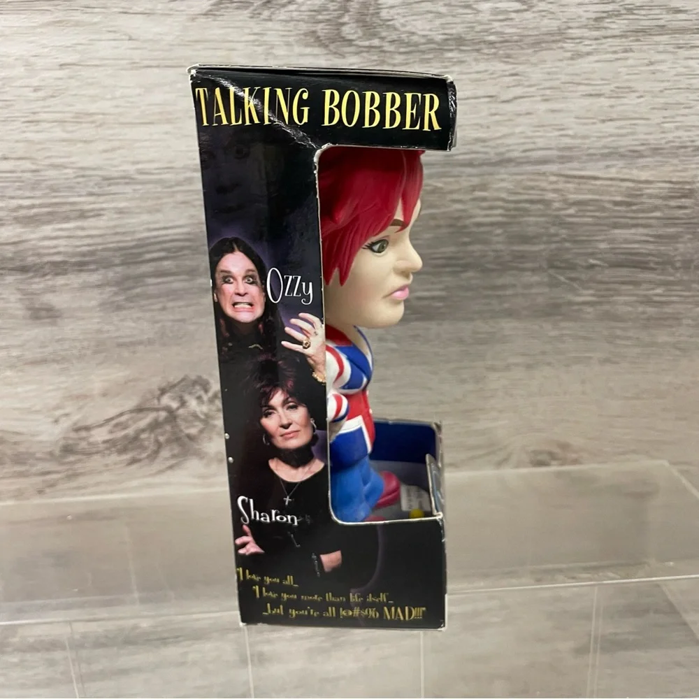 The Osborne Family Talking Kelly Osborne MTV Bobblehead 2002 Bobber New Y2K